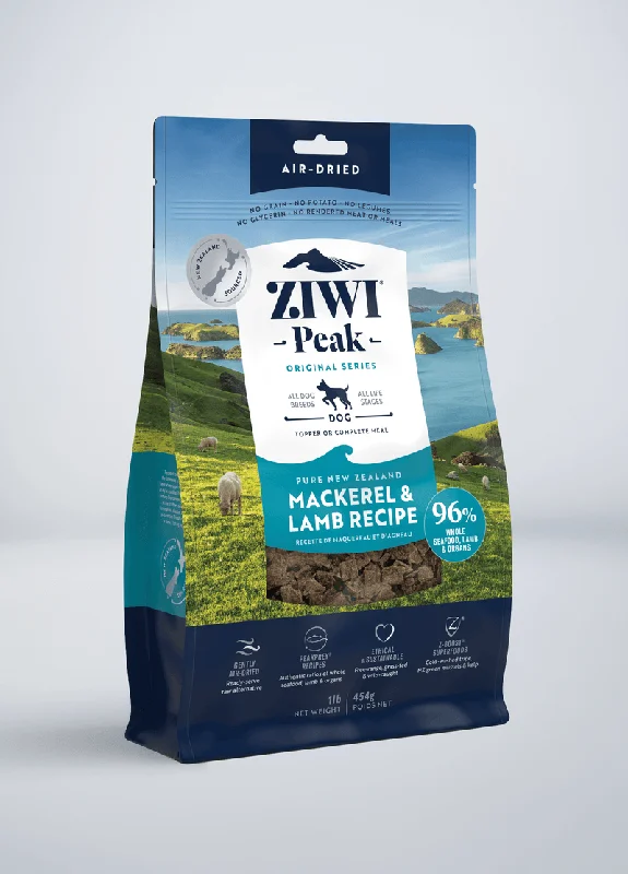 ZIWI Peak Air-Dried Mackerel & Lamb Dog Food