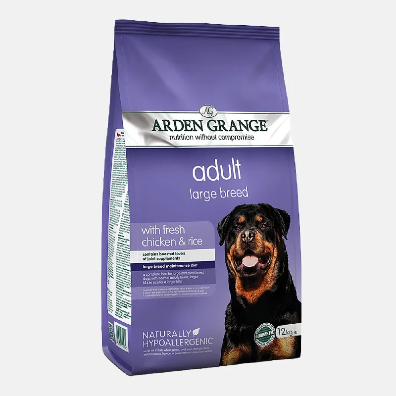 Arden Grange Large Breed Dry Dog Food with Chicken & Rice 12KG