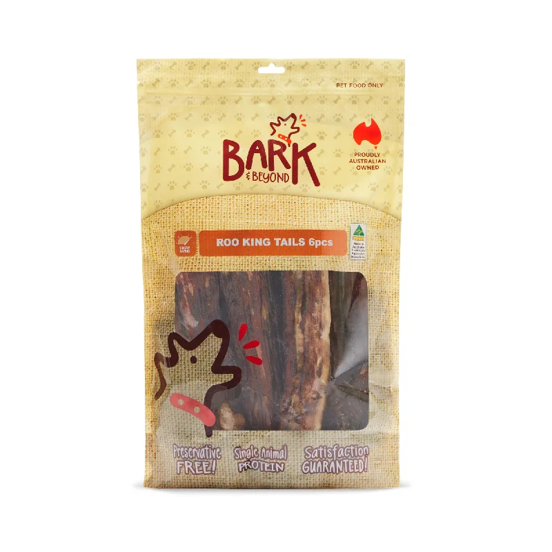 Bark And Beyond Kangaroo King Tails Dog Treats 6 Pack