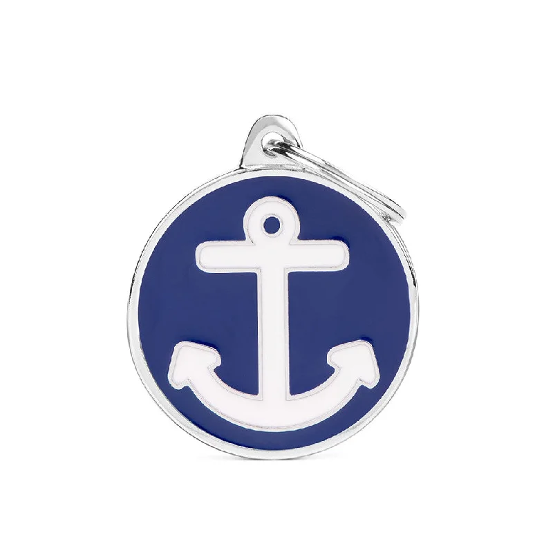 Big Circle The Anchor ID Tag