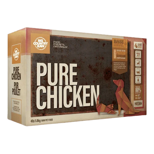 Frozen Dinner - PURE FORMULAS - Pure Chicken Carton - 4 x 1 lb