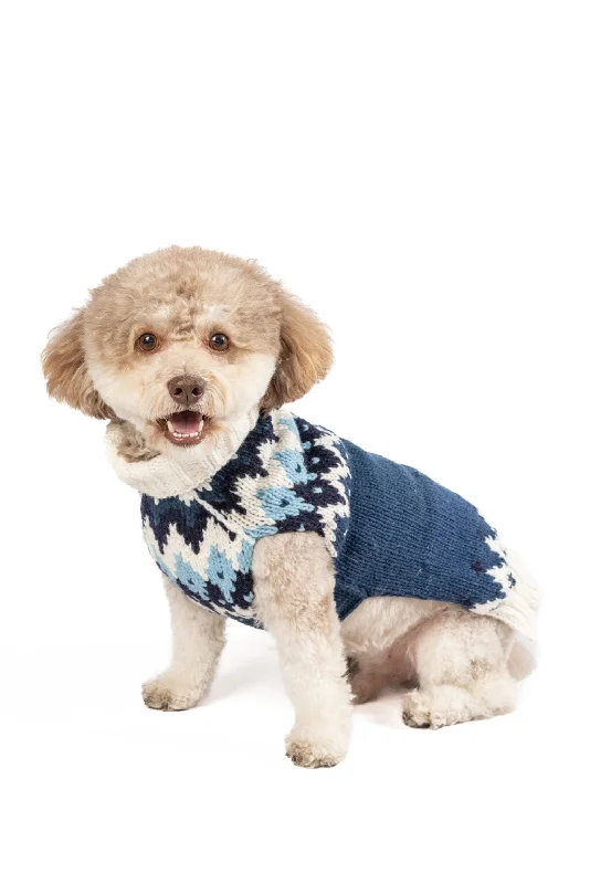 Chilly Dog Midnight Ski Bum Dog Sweater