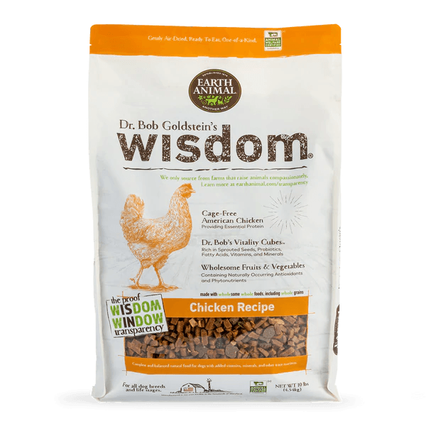 Earth Animal Air Dried Wisdom Dog Food