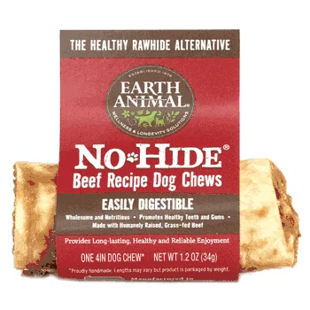 Earth Animal No Hide Beef Roll 4"