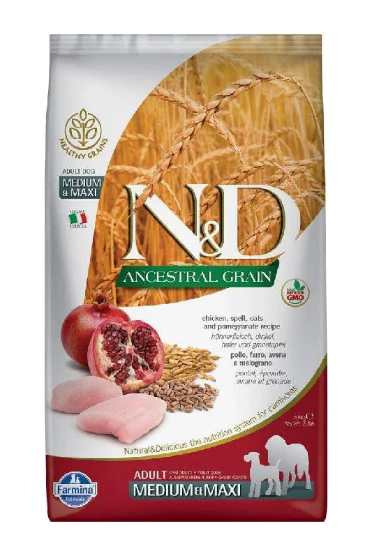 Farmina Ancestral Grain Chicken Medium And Maxi Dog Food