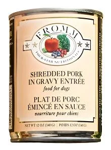 Fromm 4 Star Canned Dog Food-Pork Entree : 12 oz