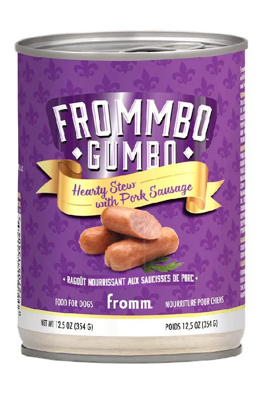 Fromm Frommbo Gumbo Pork Stew Canned Dog Food