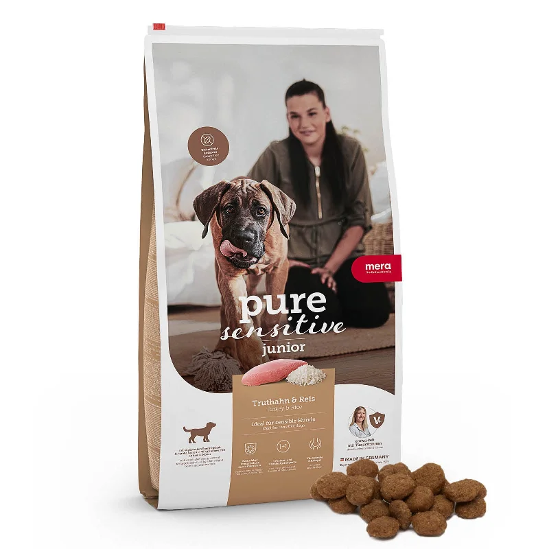 Mera Pure Senstive - JUNIOR , TURKEY & RICE - GLUTEN-FREE