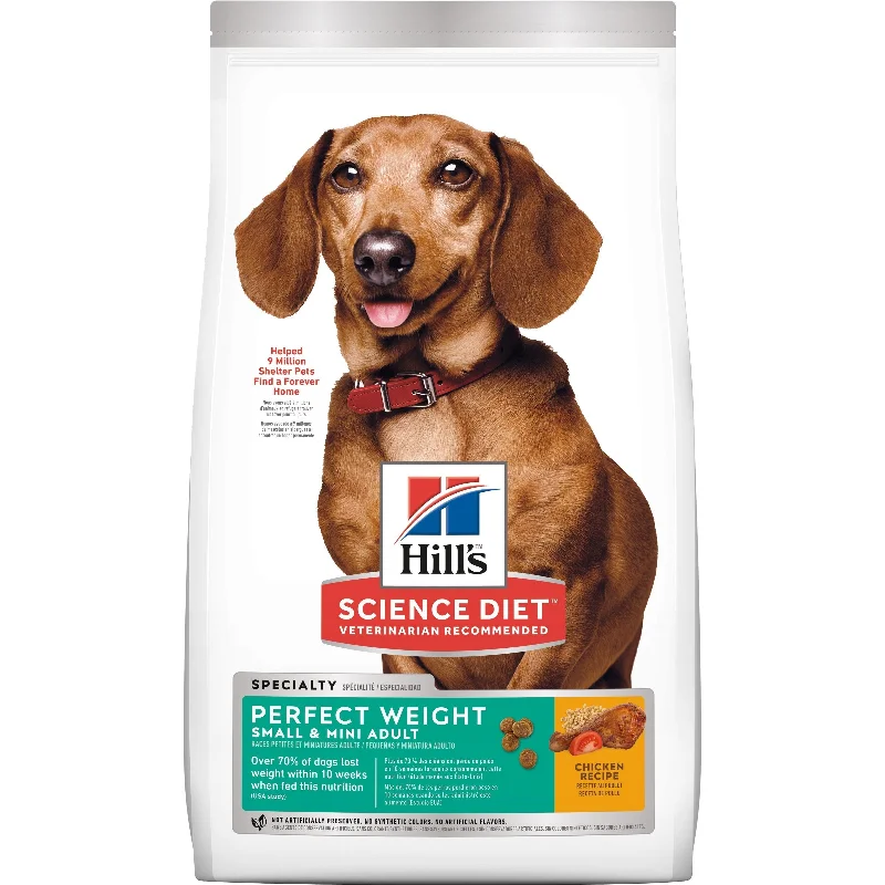 Hills Science Diet Perfect Weight Small and Mini Adult Dry Dog Food 1.8kg