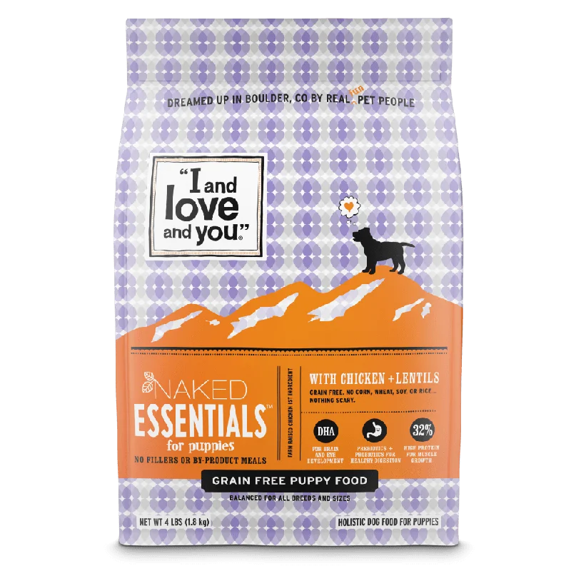 I and Love and You Naked Essentials Grain Free Puppy Recipe Dry Dog Food