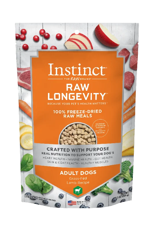 Instinct Longevity Lamb Bites Freeze Dried Dog Food