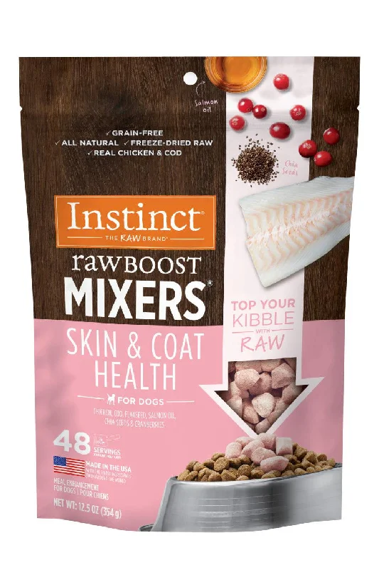 Instinct Raw Boost Skin & Coat Freeze-Dried Mixer