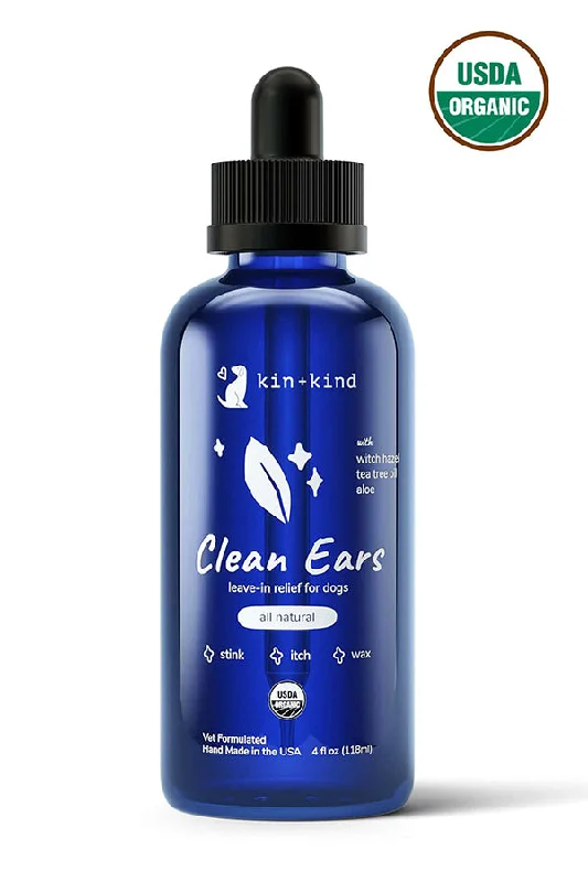 Kin + Kind Organic Clean Ears Dog Cleanser