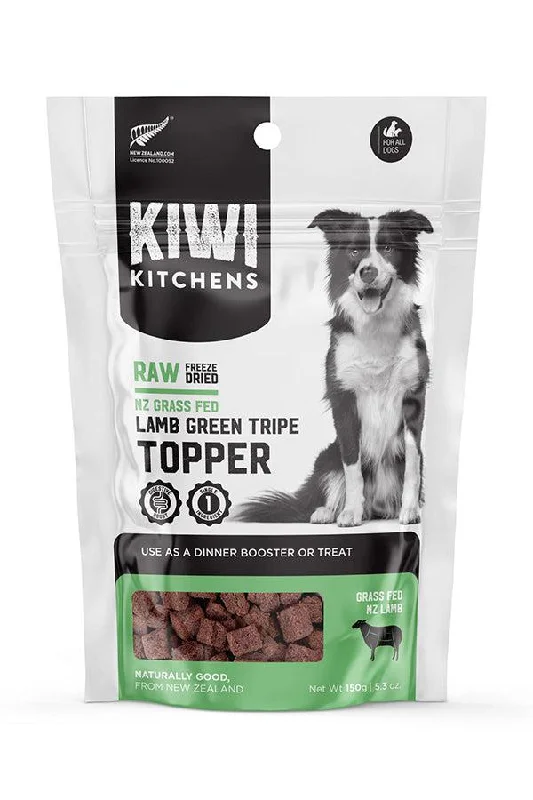 Kiwi Kitchen Green Tripe Freeze-Dried Dog Topper