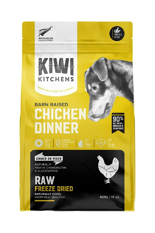 Kiwi Kitchens Raw Freeze Dried Chicken Dog Food