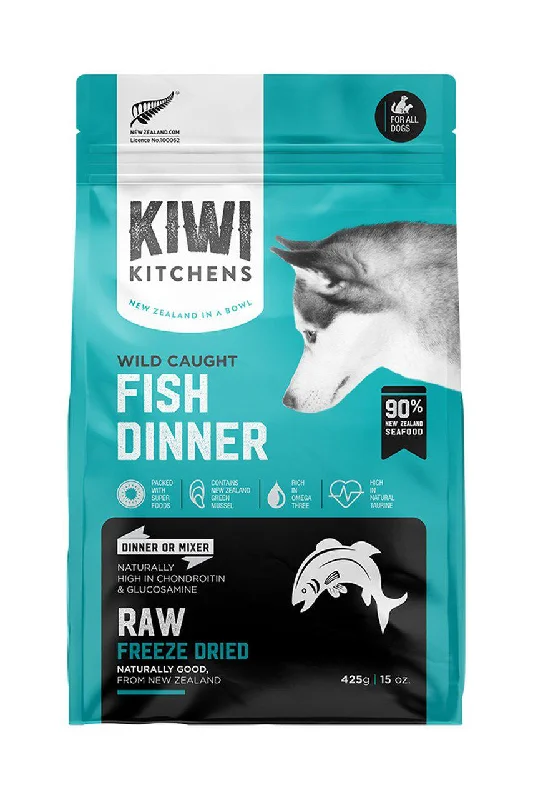 Kiwi Kitchens Raw Freeze Dried Fish Dog Food