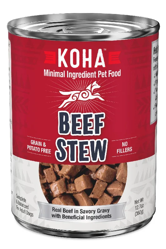 Koha Beef Stew Dog Canned Food