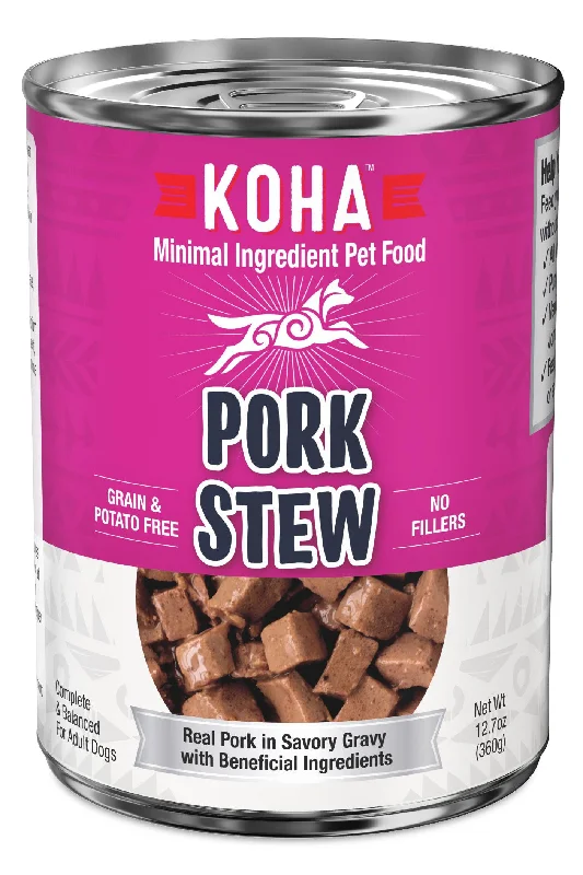 Koha Pork Stew Wet Dog Food