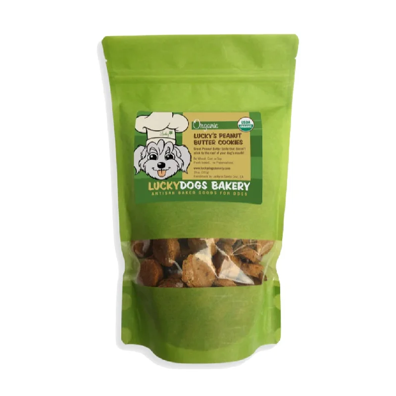 LuckyDog's Artisan Baked Peanut Butter Cookies