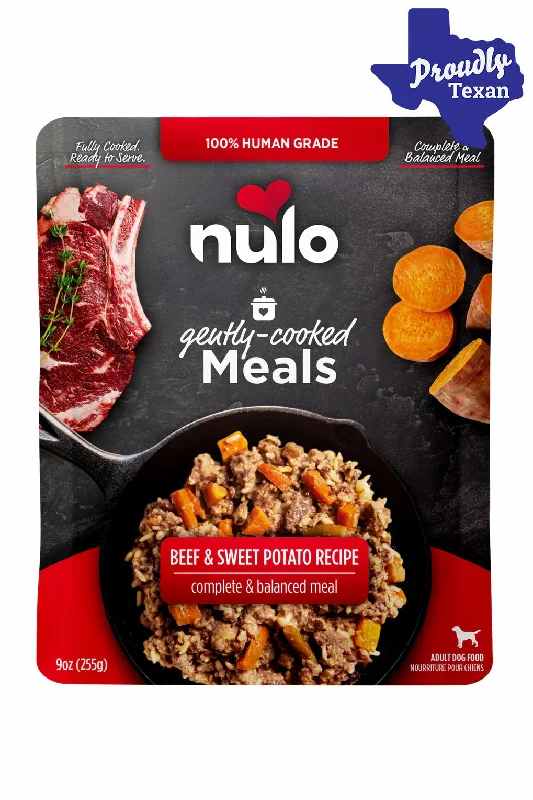 Nulo Beef and Sweet Potato Gently Cooked Dog Food Pouch