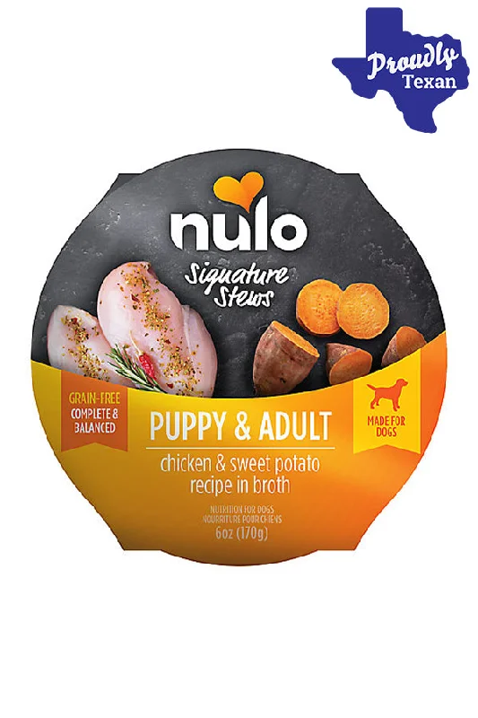 Nulo Chicken and Sweet Potato Stew Signature Dog Food Cups