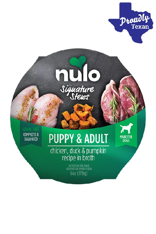 Nulo Chicken Duck and Pumpkin Stew Signature Dog Food Cups