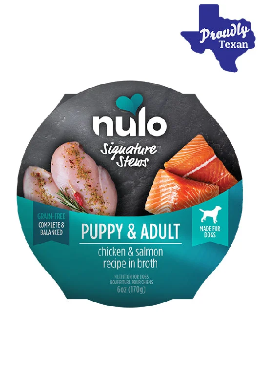 Nulo Chicken & Salmon Stew Signature Dog Food Cups