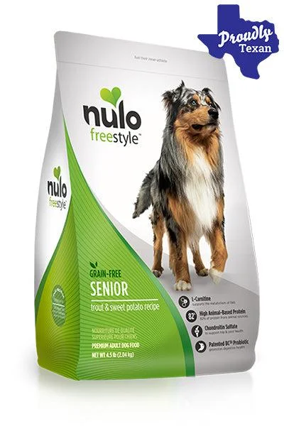 Nulo Freestyle Trout & Sweet Potato Senior Dry Dog Food