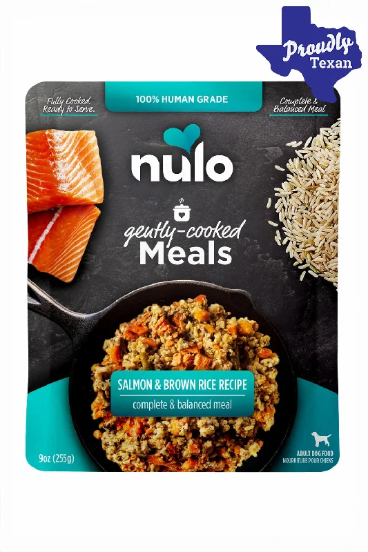 Nulo Salmon and Brown Rice Gently Cooked Dog Food Pouch