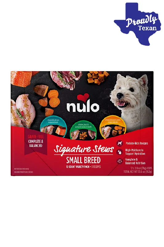 Nulo Small Breed Signature Stew Variety Pack Dog Food Cups