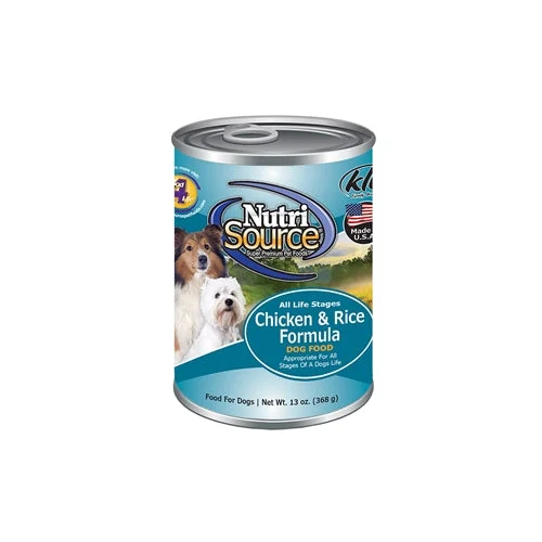 Nutrisource Chicken and Rice Canned Dog Food