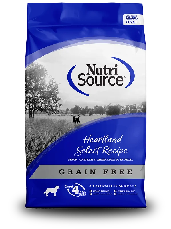 Nutrisource Grain Free Heartland Select Dry Dog Food