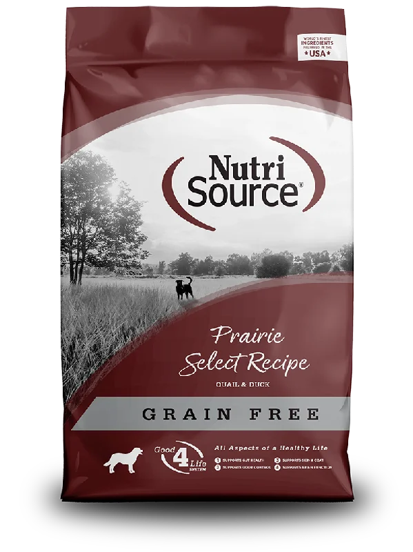 Nutrisource Grain Free Prairie Select Dry Dog Food