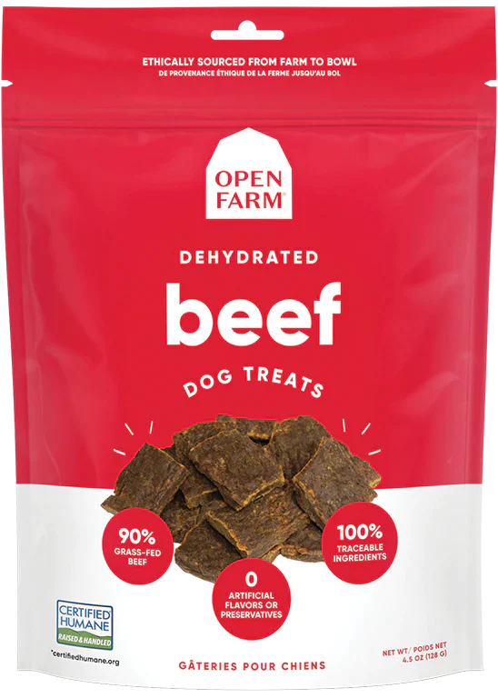 Open Farm Dehydrated Beef Treats