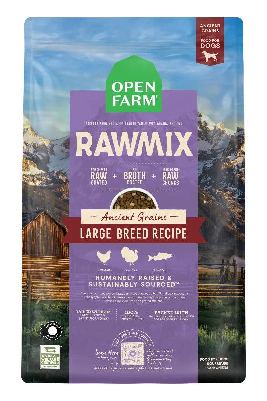 Open Farm Raw Mix Ancient Grains Large Breed Dry Dog Food