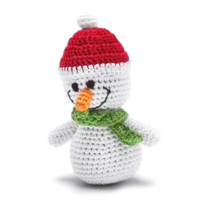 PAWer Squeaky Toy - Snowman Doll