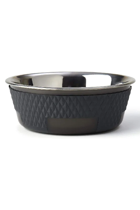 Petrageous Kona¬†Collection Charcoal Dog Bowl