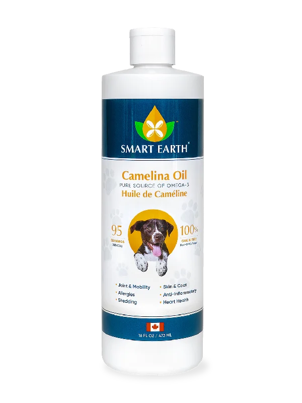 Smart Earth Premium Camelina Oil for Dogs & Cats