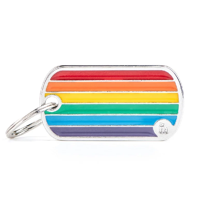 Rainbow Flag ID Tag