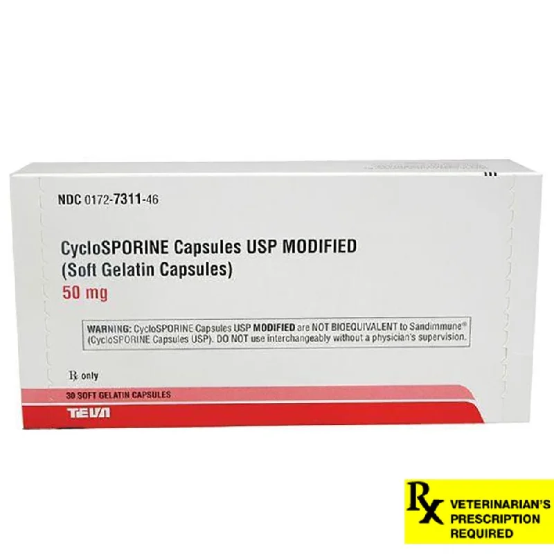 Rx Cyclosporine modified, 30 Gel Capsules