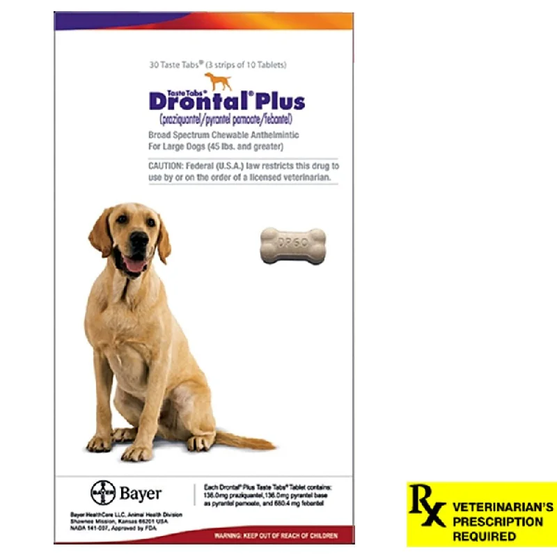 Drontal Plus for Dogs Taste Tablets