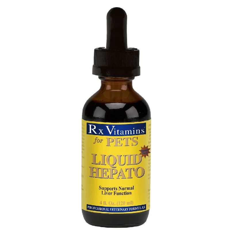 RX Vitamins for Pets Liquid Hepato Chicken Flavor Liver Support