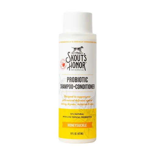 Skouts Honor Probiotic Shampoo Plus Conditioner Honeysuckle