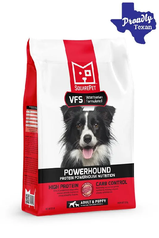 SquarePet PowerHound Red Meat Dry Dog Food