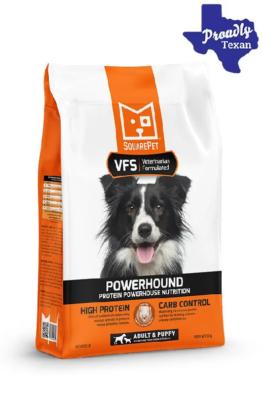 SquarePet PowerHound Turkey and Chicken Dry Dog Food