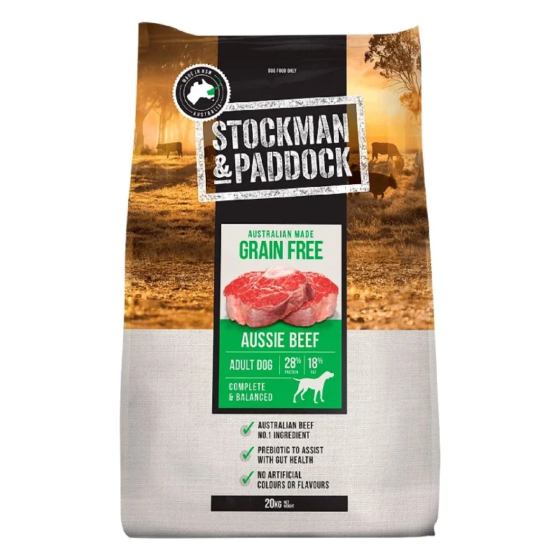 Stockman & Paddock Grain Free Dry Dog Food 20kg