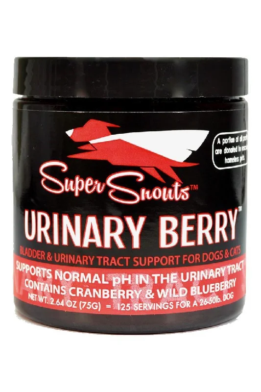 Super Snouts Urinary Berry Urinary Tract Support Dog & Cat Supplement