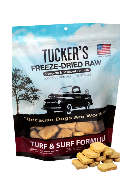 Tucker's Turf and Surf Freeze-Dried Dog Food