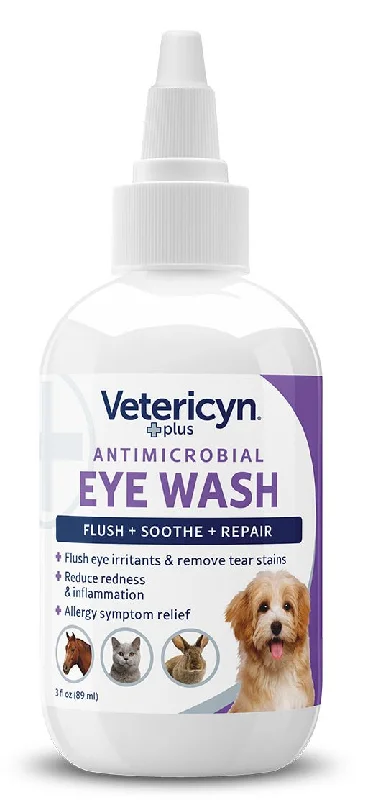 Vetericyn Plus All Animal Eye Wash, 3 oz