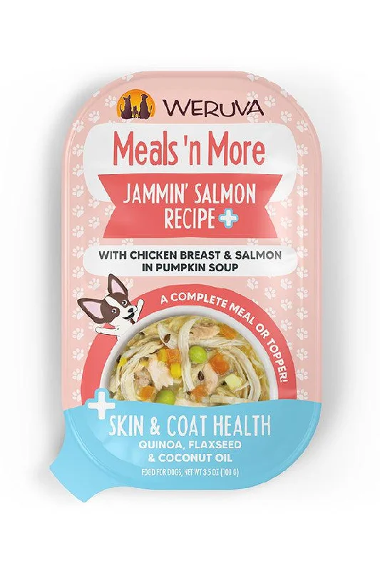 Weruva Jammin' Salmon Meals 'n More Canned Dog Food